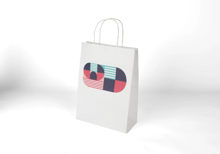 Sac papier blanc