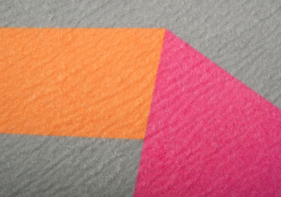 Tapis de sol polyester tricoté sans peluche
