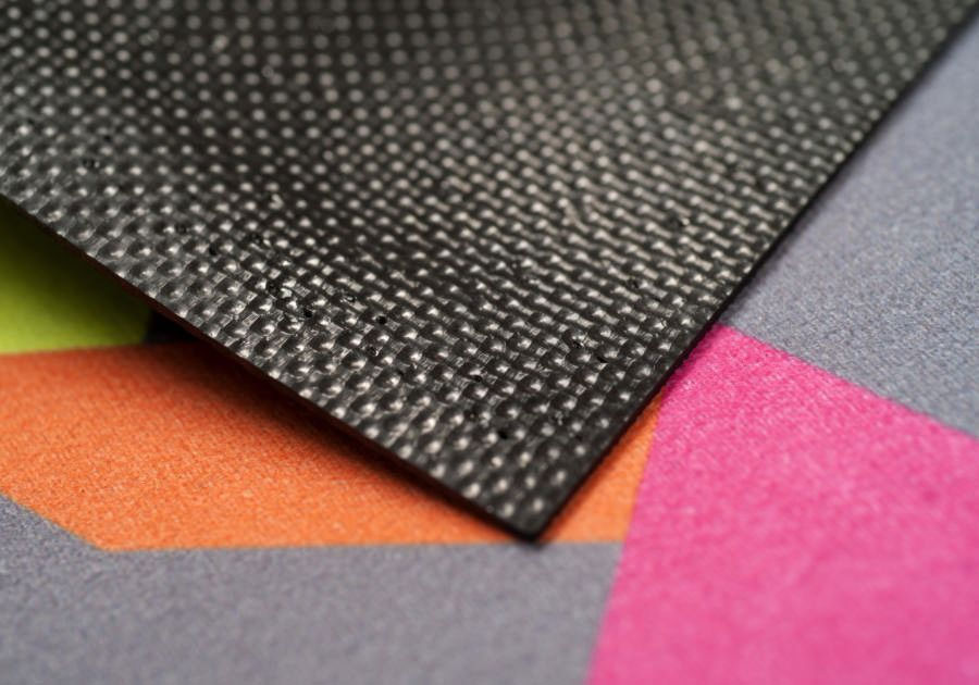 Tapis de sol polyester tricoté
