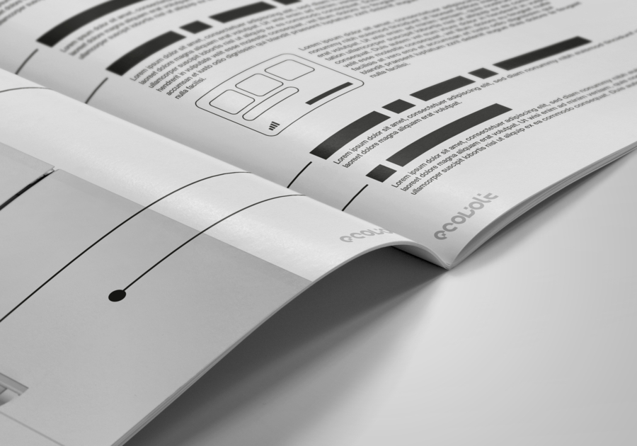 brochure agrafee piquee