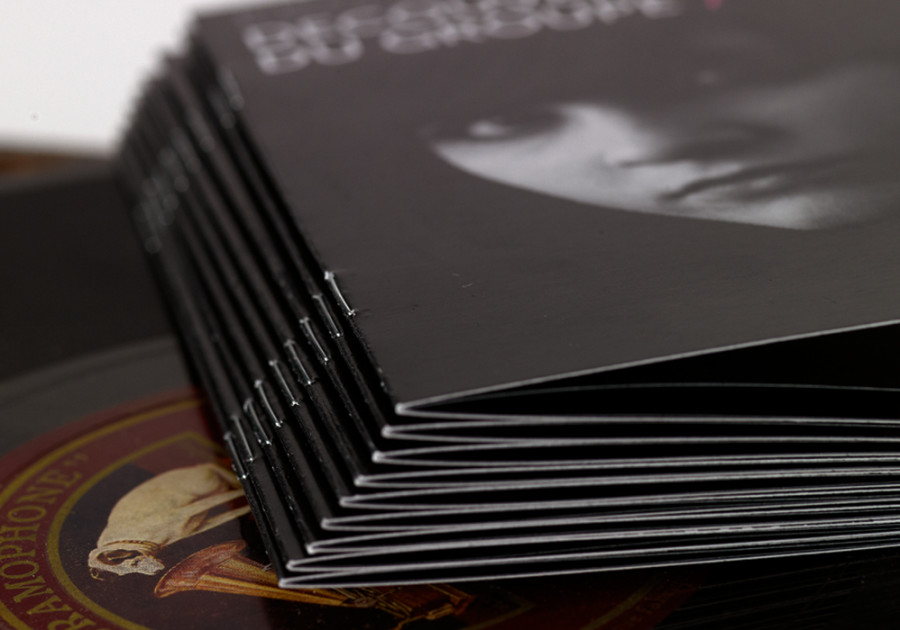 brochure agrafee piquees