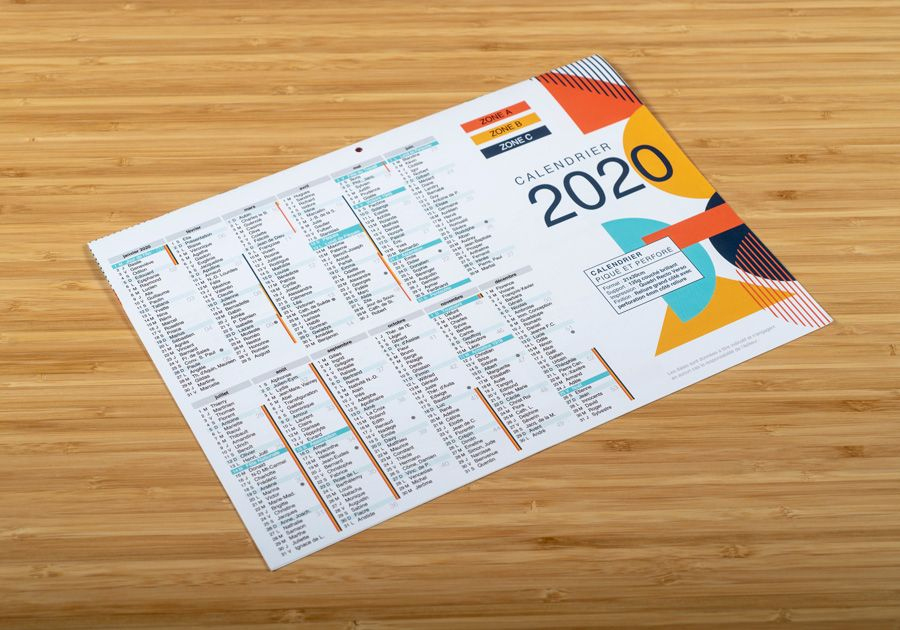 Calendrier pompier