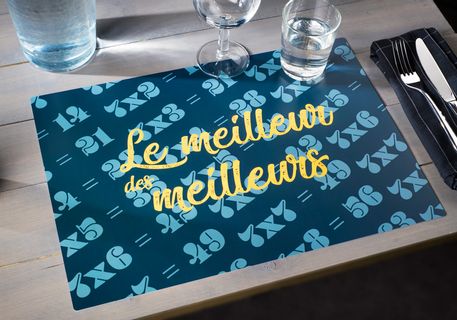 Set de table en PVC